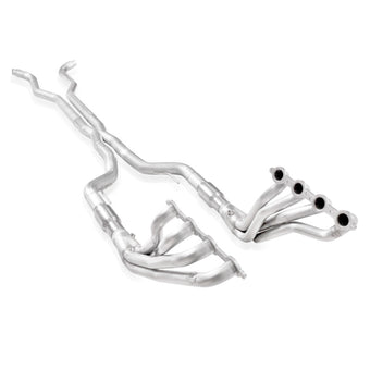 compare product Stainless Works 2014-16 Chevy SS 6.2L Headers 1-7/8in Primaries 3in X-Pipe High-Flow Cats Factory