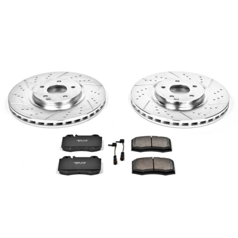 Power Stop 2004 Mercedes - Benz C230 Front Z23 Evolution Sport Brake Kit - My Store