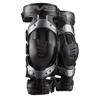 compare product EVS Axis Sport Knee Brace Pair Black/Black/Grey - Large