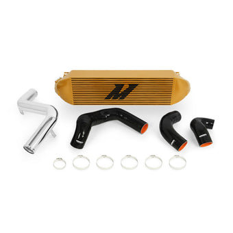 compare product Mishimoto 2013+ Ford Focus ST Gold Intercooler w/ Polished Pipes