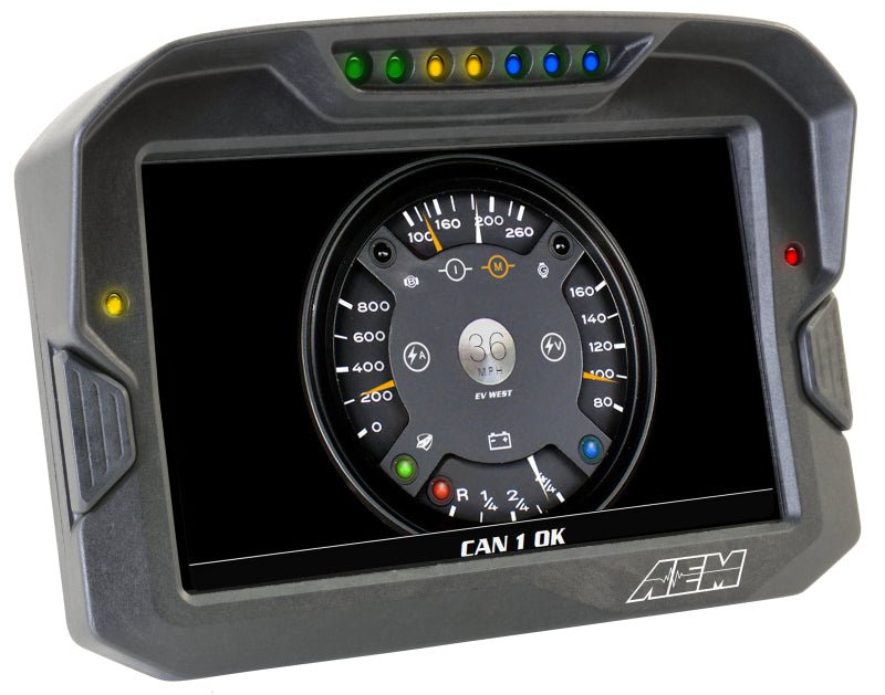 AEM CD - 7 Logging GPS Enabled Race Dash Carbon Fiber Digital Display w/o VDM (CAN Input Only) - My Store