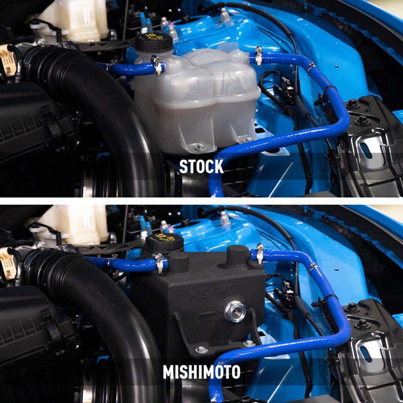 Mishimoto 2024+ Ford Mustang V8/2.3L EcoBoost Expansion Tank - Black - My Store