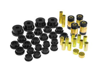 compare product Prothane 95-99 Mitsubishi Eclipse Rear Upper/Lower Control Arm Bushings - Black