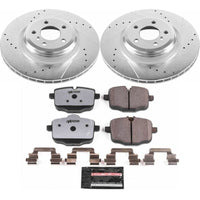 Power Stop 10 - 15 BMW 550i GT Rear Z26 Street Warrior Brake Kit - My Store