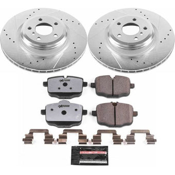 compare product Power Stop 10-15 BMW 550i GT Rear Z26 Street Warrior Brake Kit