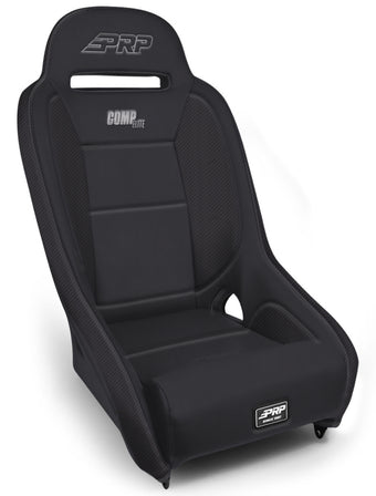 compare product PRP Comp Elite Suspension Seat - Black Vinyl - Black