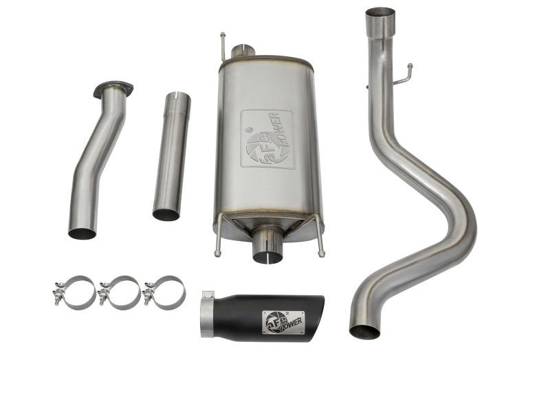 aFe MACHForce XP Cat - Back SS w/Black Tips 16 Toyota Tacoma V6 - 3.5L - My Store