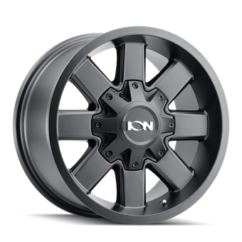 compare product ION Type 141 18x9 / 8x180 BP / 18mm Offset / 124.1mm Hub Satin Black Wheel