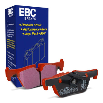compare product EBC 14+ BMW 228 Coupe 2.0 Turbo ATE calipers Redstuff Rear Brake Pads