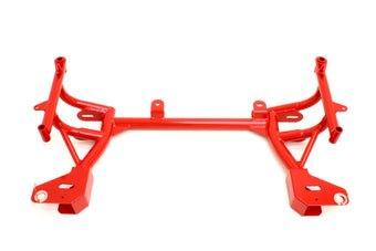 compare product BMR 93-02 F-Body K-Member w/ No Motor Mounts and STD. Rack Mounts - Red