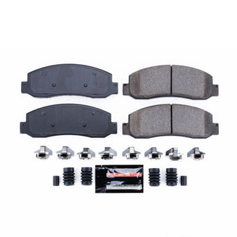 compare product Power Stop 05-08 Ford F-250 Super Duty Front Z23 Evolution Sport Brake Pads w/Hardware