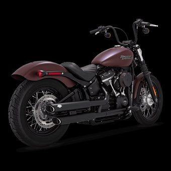 compare product Vance & Hines 18-22 Harley-Davidson Softail Twin Slash S/OS PCX Slip-On Exhaust - Black