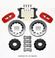 Wilwood AERO6 Front Hat Kit 14.00 Drilled Red 63 - 87 C10 w/ Wilwood Pro Spindles - My Store