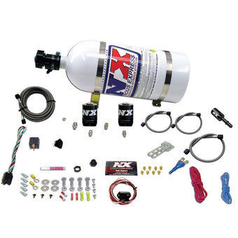 compare product Nitrous Express 11-15 Ford Mustang GT 5.0L Coyote Single Nozzle Nitrous Kit (35-150HP) w/10lb Bottle