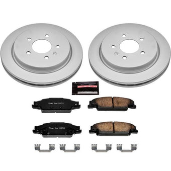 compare product Power Stop 03-07 Cadillac CTS Rear Z17 Evolution Geomet Coated Brake Kit