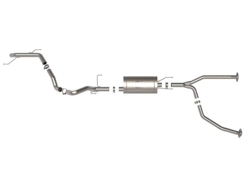 aFe 23 - 24 Toyota Sequoia V6 3.4L Vulcan Series 2 - 1/2in to 3in 304 SS Cat - Back Exhaust System - My Store