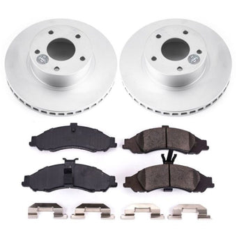 compare product Power Stop 2004 Pontiac GTO Front Z17 Evolution Geomet Coated Brake Kit