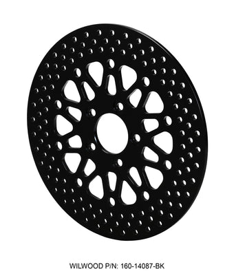 compare product Wilwood Rotor-Rear-H-D Motorcycle 2008-Up Black Finish 11.80 x .276 - 5 on 3.25in