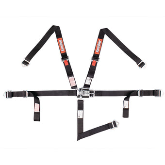 compare product RaceQuip Black JR. L & L 5pt Harness