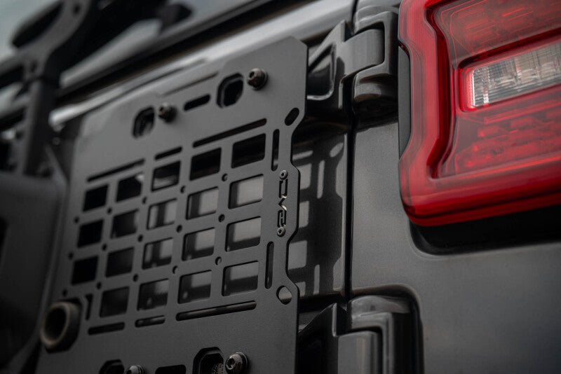 DV8 Offroad 2018 - 2025 Jeep Wrangler JL Tailgate Reinforcement Molle Panel - My Store