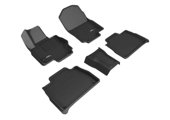 compare product 3D MAXpider 20-22 Mercedes-Benz GLE-Class 5-Seat Kagu 1st & 2nd Row Floormat - Black