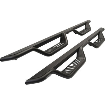 compare product Westin 99-13 Chevrolet Silverado 1500 (Ext. Cab) Outlaw Drop Nerf Step Bars - Textured Black