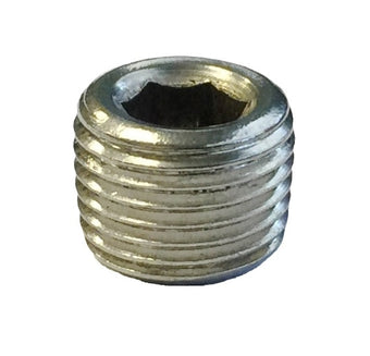 compare product Torque Solution Stainless Steel 1/8 in NPT Plug: Universal Single Plug