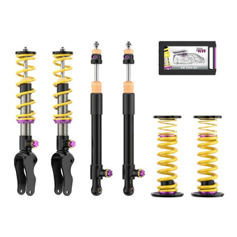 compare product KW Coilover Kit V4 2021+ Porsche Taycan (Y1A) Sedan 2WD (Without Air Suspension)