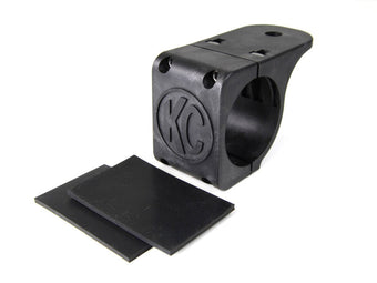 compare product KC HiLiTES Universal Tube Clamp Light Mount Bracket / 2.75in. to 3in. Bar (Single)