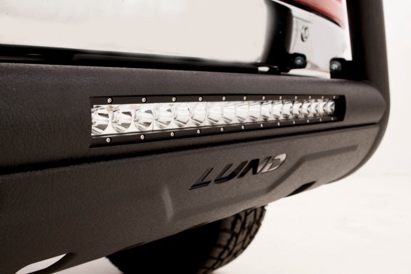Lund 08 - 17 Toyota Sequoia Bull Bar w/Light & Wiring - Black - My Store