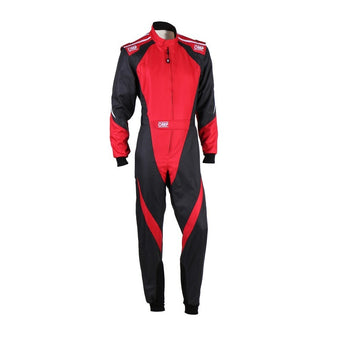compare product OMP KS-3X OVERALL FIA 8877-2022 (KIDS) BLACK / FLUO ORANGE SZ 160