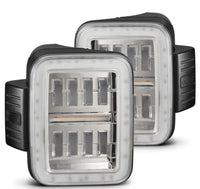 AlphaRex 19 - 24 Jeep Gladiator JT Nova - Series Prismatic LED Tail Lights - Chrome - My Store