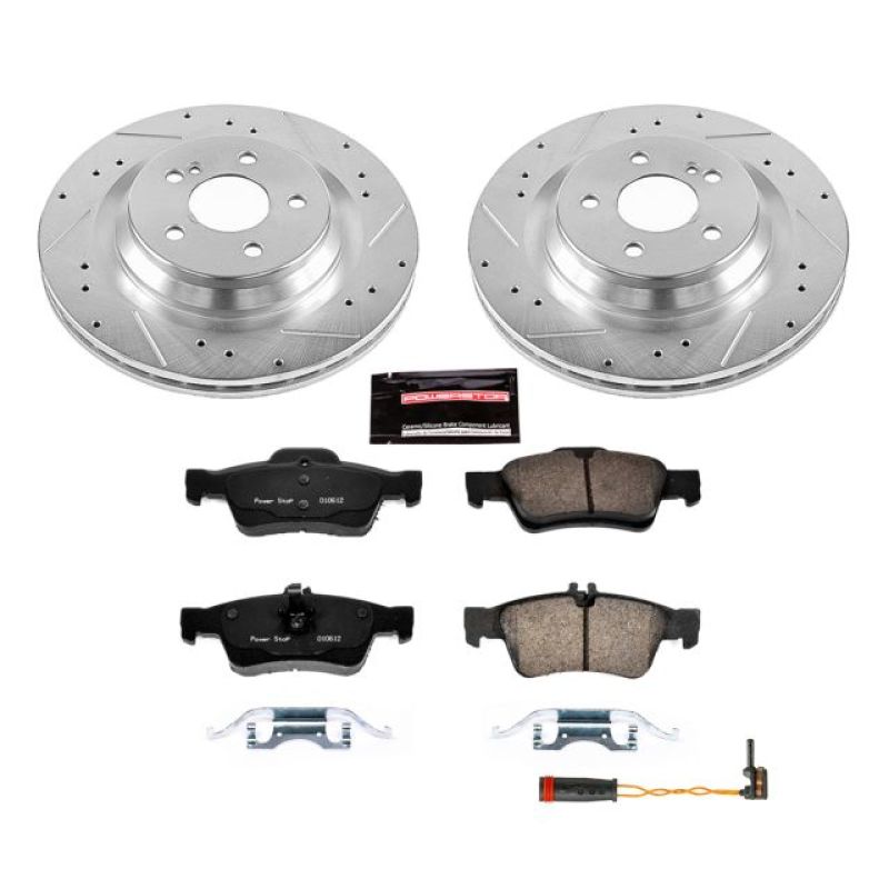 Power Stop 09 - 14 Mercedes - Benz CL550 Rear Z23 Evolution Sport Brake Kit - My Store