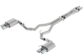 compare product Borla 2018 Ford Mustang GT 5.0L AT/MT 3in ATAK Catback Exhaust w/ Valves