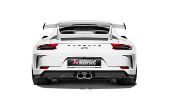 compare product Akrapovic 2018 Porsche 911 GT3 (991.2) Slip-On Race Line (Titanium) w/Titanium Tail Pipe Set