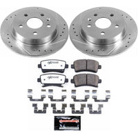 Power Stop 12 - 16 Buick LaCrosse Rear Z26 Street Warrior Brake Kit - My Store