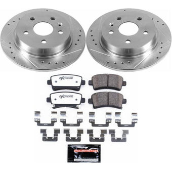 compare product Power Stop 12-16 Buick LaCrosse Rear Z26 Street Warrior Brake Kit