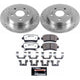 Power Stop 12 - 16 Buick LaCrosse Rear Z26 Street Warrior Brake Kit - My Store