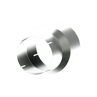compare product MBRP Universal 4 ID. to 5 ID. Adapter Aluminized
