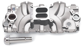 compare product Edelbrock Intake Manifold Single Quad Perf RPM BBC 409 Inwin Lg Port As-Cast