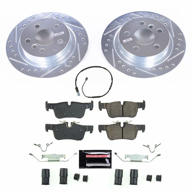 Power Stop 14 - 19 BMW i3 Rear Z23 Evolution Sport Brake Kit - My Store
