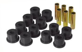 compare product Prothane GM Rear Spring & Shackle Bushings (w/ 1.5in OD Frame Shackle Bush) - Black