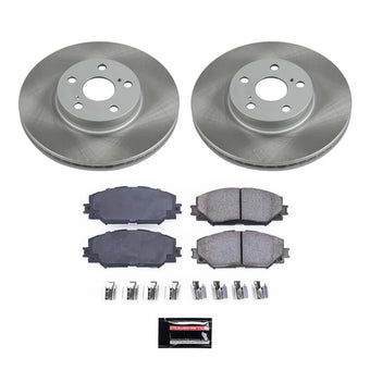 compare product Power Stop 09-13 Toyota Matrix Front Semi-Coated Rotor Kit