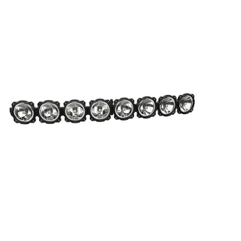 compare product KC HiLiTES Universal 50in. Pro6 Gravity LED 8-Light 160w Combo Beam Radius Light Bar