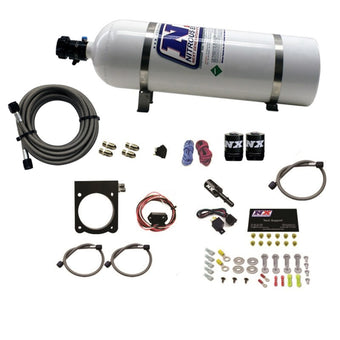 compare product Nitrous Express Dodge 3.6L V6 Nitrous Plate Kit (50-200HP) w/15lb Bottle