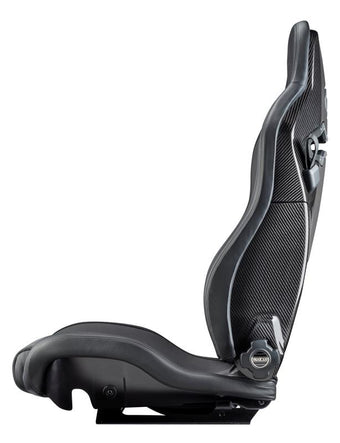 compare product Sparco Seat SPX Leather/Alcantara Black - Left