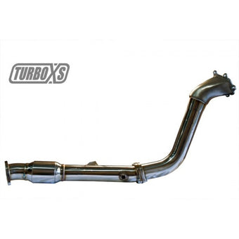 compare product Turbo XS 02-07 WRX-STi / 04-08 Forester XT High Flow Catted Downpipe