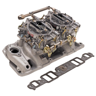 compare product Edelbrock Performer RPM Dual-Quad Kit for 1986 And Prior SB-Chevy