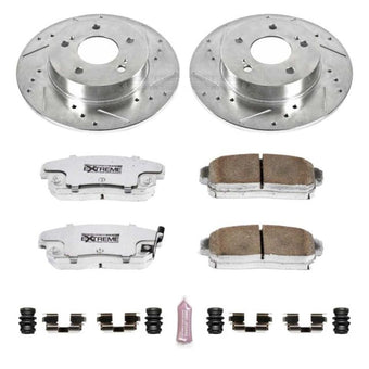 compare product Power Stop 2001 Infiniti I30 Rear Z26 Street Warrior Brake Kit