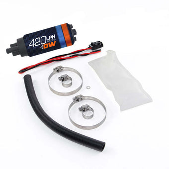 compare product DeatschWerks DW420 Series 420lph In-Tank Fuel Pump w/ Install Kit For 90-96 300ZX Z32